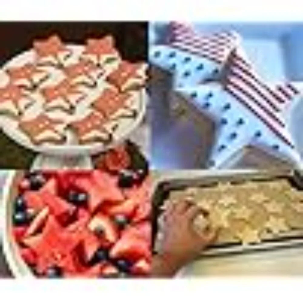 Cookie Cutter Set Star Flower Heart Butterfly Biscuit Cutters Stainless Steel